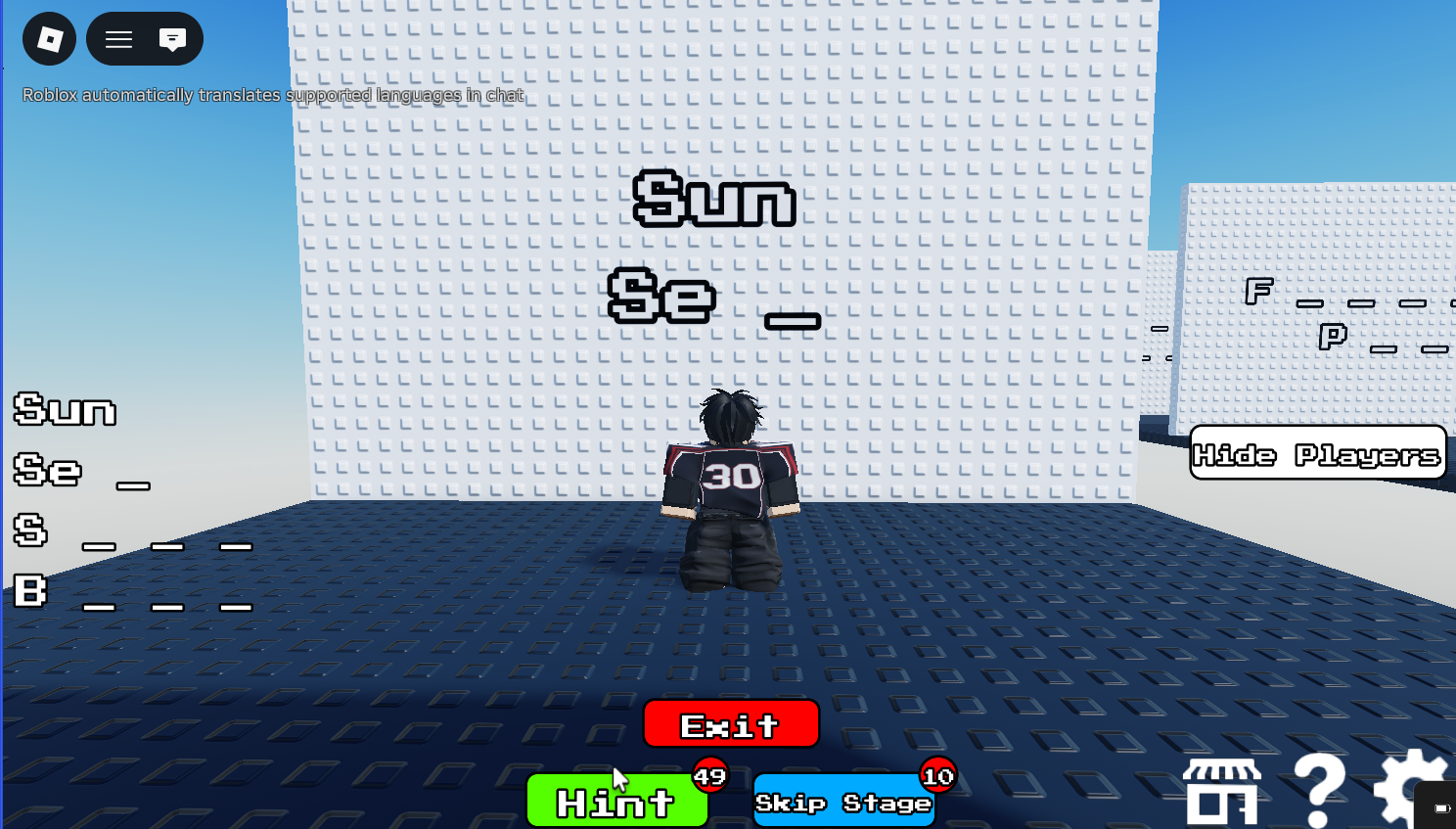 Hint system UI